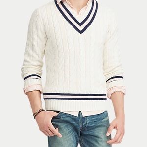 Ralph Lauren Pink Pony Cricket Sweater XXLARGE